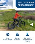 Hiboy P6 Electric Bike for Adults, 28MPH 62.1Miles Range 1000W Peak Motor 48V 13Ah Removable Battery Ebike, 26” x 4.0" Fat Tire Electric Bicycle, Shimano 7 Speed, Hydraulic Suspension, UL Certified - Image 6