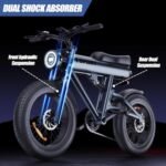 Electric Bike for Adults, 750W Motor (Peak 1000W), 48V 17.5Ah Removable Battery Ebike for Adults, 30Mph Max 55Mile Long Range Electric Bicycle for Commuting, Outdoors, Travel, Shopping - Image 5