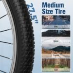 Jasion Electric Bike for Adults - 480 WH Removable Battery, 750 W Peak Motor, 20 MPH Max Speed, Commuting Ebike with LCD Display, 7-Speed E Bicycle with Dual Disc Brakes 27.5 Inch Tires - Image 4