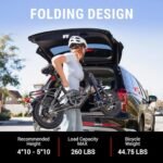 DYU Electric Bike for Adults Teens, Folding Electric Bicycle,Commuter City E-Bike with 350W Motor and 36V 7.5Ah Battery,3 Levels Assist, Dual Disc Brakes,14" Foldable ebike with Pedals - Image 2