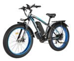 Electric Bike for Adults,Fat Tire Ebike 1000W (Peak 1200W) Electric Mountain Bike Up to 31MPH,26" Electric Bike Long Range with UL 48V/17.5Ah Removable Battery, 21-Speed