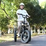 LILYPELLE Electric Tricycle for Adults, 20" x 4" Fat Tire Electric Trike, 48V 500W Motorized Electric Bicycle Bikes, 7 Speed 3 Wheels Ebike with Removable Battery, Aluminum Frame & Large Basket - Image 7