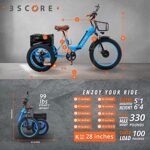 Electric Fat Trike 750W Motor and 48V Lithium Rechargeable Battery - Foldable Electric Tricycle - Etrike 24 Inch Fat Tire - Image 4