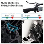 3000W Peak Fat-Tire Electric-Bike for Adults-Women-Men - Seeker24 Dual Motor Electric-Bicycle 52V 25AH Battery, 38MPH, Full Suspension Ebikes with 24 Inch for Off-Road Mountain Snow - US Warehouse - Image 6