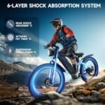 Electric Bike for Adults - 1000W Ebike with 33 MPH 60 Miles Range, 26" x 4.0" Off-Road Fat Tires Electric Bicycle 7 Speed E Bike 864Wh (48V18Ah) Removable Battery… - Image 5