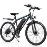 VARUN Electric Bike for Adults - 500W Electric Bike with 48V Removable Battery - 26" Electric Bicycle Up to 45 Miles 20 MPH with 21 Speed Gears & Dual Front Fork Suspensions