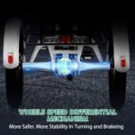 LILYPELLE Electric Trike for Adults, 500W Folding Electric Tricycle Electric Trike, 3 Wheel Electric Bicycle Motorized Three Wheel Ebike with Large Basket for Women Men - Image 6