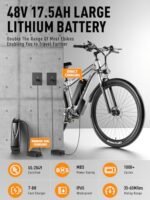 E·Bycco 29” Electric Bike for Adults, 48V 17.5AH Battery, 750W Peak 1000W Electric Mountain Bike, Up to 70 Miles 34MPH Ebike with 21-Speed, Electric Bicycle E-Bike for Commuter, UL 2849 Certified - Image 2