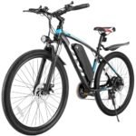 Vivi Electric Bike, 27.5" Electric Bike for Adults 500W(Peak 750W) Ebike 21.7MPH Electric Mountain Bike with 48V 499.2WH Battery, Up to 50 Miles, Cruise Control, 21 Speed Adult Electric Bicycles