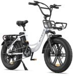 ENGWE 960W Peak Electric Bike for Adults, 20''×4.0'' Fat Tire L20 Electric Bicycle for Women Men, 7 Speeds Urban Commuters Bike 48V 13Ah Removable Battery Max 25mph Range 87 Miles