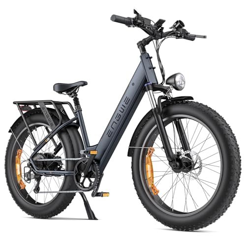 Version 1.0.0 ENGWE E26 1000W Electric Bike for Adults, 26" *4.0" Fat Tire E-Bike with 48V 16Ah Removable Lithium-Ion Battery, Range 87Miles 28MPH 7 Gears Commuting Mountain Ebike - Image 1