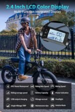 Electric Bike for Adults 1008W Dual Brushless Motor 624Wh Removable Battery Mountain Ebike, 28MPH Electric Bikes, 20" x4.0 Fat Tire Electric Bicycle - Image 5