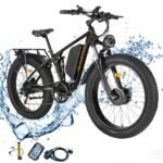 Electric Bike for Adult, NEXUSRIDER 2000W Dual Motor 35 MPH 48V 22.4Ah 7 Speed AWD Ebike, Electric Mountain Bicycle with 26" Fat Tire MTB,Dual Hydraulic Disc Brakes Full Suspension