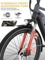 Electric Bike for Adults 1300W Peak Motor 48V 20AH Removable Battery 32MPH 80Miles Range 27.5'' Step-Over E Bike with Torque Sensor, Anti-Theft Alarm, Dual Hydraulic Brake UL 2849 Certified EBike - Image 6