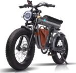 Electric Bike for Adults,Ebike with 1200W Brushless Motor,23.2Ah Battery,UL&GCC Certification,20”x4.0 Fat Tire,32MPH Commuter Electric Bicycle,with Front/Rear Turn Signals
