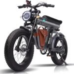 Electric Bike for Adults,Ebike with 1200W Brushless Motor,23.2Ah Battery,UL&GCC Certification,20”x4.0 Fat Tire,32MPH Commuter Electric Bicycle,with Front/Rear Turn Signals