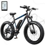 Electric Bike for Adults, 500 700W ebike, 48V 13AH Battery, 26 Inch Fat Tire Electric Bicycle, Shimano 7 Speed Up to 26MPH 60Miles Range Mountain E-Bike UL 2849 Certified