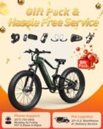 Boxer Electric Bike for Adults 960W, UL Certified Full Suspension 48V 20AH Battery Ebike, 26" Fat Tire E Bike, 28MPH 80Miles Range Mountain Electric Bicycle, 7 Speed Hydraulic Disc Brake - Image 2