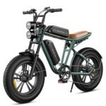 ENGWE 1000W Electric Bike for Adults | M20 20" * 4.0" Moped Style Ebike with 48V 26Ah/13Ah | 94/47Miles Range | 28MPH Top Speed | All-Terrain Full Suspension Electric Bicycle with 7-Speed