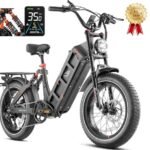 eAhora Juliet III/Juliet II/Juliet 2000W/1500W/1000W Electric Bike for Adults, 52V/48V 60Ah 100+Miles Long Range Ebike 20" Fat Tire Full Suspension Electric Bycicle with UL2849 Certified