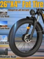 Electric Bike for Adult, NEXUSRIDER 2000W Dual Motor 35 MPH 48V 22.4Ah 7 Speed AWD Ebike, Electric Mountain Bicycle with 26" Fat Tire MTB,Dual Hydraulic Disc Brakes Full Suspension - Image 5