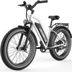 Himiway Cruiser Electric Bike, 750W 50 Miles 48V 15Ah Battery 26"x4" Fat Tire,25MPH Top Speed, 7 Speed, 350LBS Payload,UL Certified