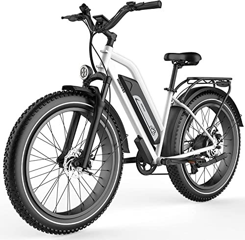 Version 1.0.0 Himiway Cruiser Electric Bike, 750W 50 Miles 48V 15Ah Battery 26"x4" Fat Tire,25MPH Top Speed, 7 Speed, 350LBS Payload,UL Certified - Image 1