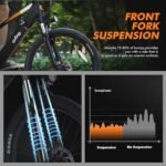 Cityone Electric Bike for Adults 26" Ebike with 2.1" Tire,UL2849 Certified Built-in Removable Battery, Peak 750W Motor Ebikes with 7 Speed Aluminum Mountain Electric Bicycle - Image 3