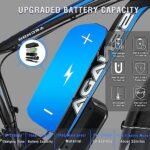 SENADA Electric Bike for Adults, 26"x 4" Fat Tire Ebikes, 1000W Motor Electric Mountain Bicycle Max Speed 30MPH 62 Miles, 48V 17.5Ah Removable Battery & 21-Speed - Image 4