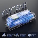 Electric Bike for Adults with 1000W Peak Motor 27.5" Electric Bicycles 48V15AH Removable Battery Ebike,32MPH Mountain Bike 21 Speed Ebikes,Front Suspension Electric Bikes - Image 4