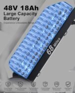 Electric Bike for Adults, 20" Fat Tire Ebike with 1500W Brushless Motor/ 48V 18Ah Removable Battery, Up to 32MPH / 68 Miles, 7-Speed Transmission UL Certified (G50) - Image 3