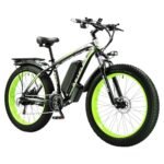 KETELES Electric Bike for Fathers, 1000W Motor 26 Inch Fat Tire Mountain Ebike, 28 MPH 13AH 48V Battery Bicycle 21 Speed Electric Dirt E Bikes