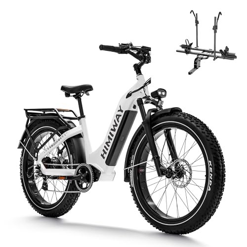 Version 1.0.0 Himiway Zebra D5 Electric Bike, 750W Motor 48V 20Ah Removable Battery 80Miles Range E-Bike for Adults, 26x4 Tire 400lbs Payload, Hydraulic Brakes, 25Mph, 7-Speed - Image 1