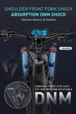 T7 Electric Bike for Adults Fat Tire Ebike 750W BAFANG Motor 20AH Removable Sam-Sung Battery 26 Inch Mountain 28MPH Electric Bicycle Full Suspension Shimano 8 Speed - Image 4