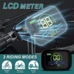 MOPHOTO Electric Trike, 7 Speeds Electric Tricycle for Adult, 350W 36V 3 Wheel Electric Bikes, Motorized Tricycle Adult Electric Three Wheels Bicycle for Senior - Image 4