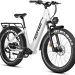 Rattan Pathfinder Electric Bike for Adults,28MPH 65Miles Ebike,Peak 1500W Motor Electric Mountain Bike with 48V 15AH Removable Battery,26 * 4 Fat Tires Ebike for Adults,7-Speed
