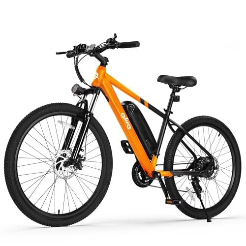 Version 1.0.0 Racer Electric Bike for Adults - 21-Speed Mountain Lightweight Ebike with Peak 500W Brushless Motor, 375Wh Removable Battery, 26X2.1 Tire Step Over E-MTB, Up to 40 Miles - Image 1