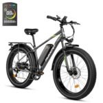 Suburban Electric Bike for Adults, 25MPH 65Miles Ebike, 1500W(Peak) Motor 720WH Battery Electric Bike, 26” x 4.0 Fat Tires Electric Mountain Bike, 7-Speed