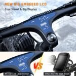 TESGO Electric Bike for Adults-20Ah Samsung Removable Battery 1000W Ebike 95NM Fat Tire Ebike 4.8“ Carbon Fiber Electric Mountain Bike with Oil Forks,the Shiman 9-Speed, Hydraulic Brakes for Men Women - Image 6