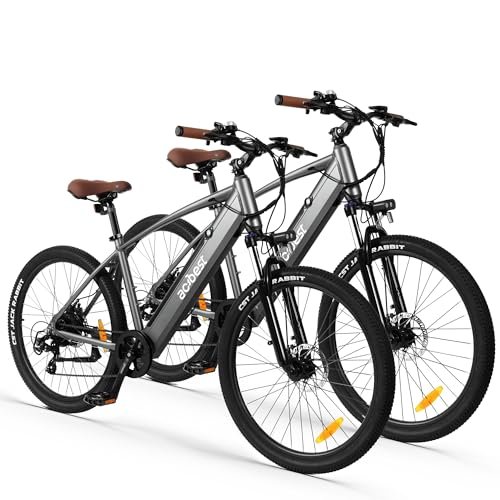 Version 1.0.0 Core Electric Bike for Adults -468Wh Removable Built in Battery, Peak 750W Brushless Motor Mountain Ebike, 26X2.1 Tire Step Over Bicycle with 7 Speed, Max 50 Miles, 2XGrey E Bikes - Image 1