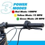STACYC Brushless 20eDRIVE Electric Balance Bike for Kids Ages 10-12 Years Old - Image 4