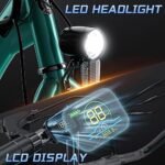 DoCred Electric Tricycle for Adults, 7 Speeds 3 Wheel Electric Bike with 36V Removable Battery for Men Women Senior, 350W Adult Electric Cruiser Tricycle Trike with Large Basket - Image 4