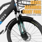 Electric Bike for Adults, 30 mph City Ebikes for Adults with Basket, 750W 1200W Peak Ebikes for Women 7 Speed, Adult Electric Bicycle with 48V 10.5Ah Removable Battery 26" Mountain E Bike - Image 6