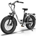 Hiboy EX6 Electric Bike for Adults with 960W Peak Motor, 25mph Max Speed, 720WH Removable Battery Ebike, 20" Electric Bicycle with Shimano 7 Speed and Front Suspension