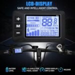 SUDOO YOCLE 26" Electric Bike for Adults with 288Wh 36V 8AH Removable Battery, 40Miles 20MPH Electric Mountain Bike with 350W Brushless Motor, Ebike Light Weight, Electric Bicycles with 7-Speed - Image 4