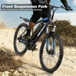 VARUN Electric Bike for Adults, 350W 20MPH Commuter Ebike with 36V Removable Battery, 24'' Electric Mountain Bike with Front Fork Suspension and Dual Disc Brakes - Image 4