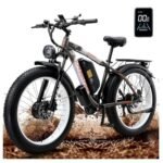 2000W Electric Bike for Adults Dual Motor Ebike 26" Fat Tire Mountain Electric Bike 30 MPH - 23AH 48V Removable Battery - 21 Speed Electric Bicycle E Bike Hydraulic Disc Brake