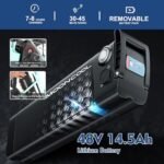 MOPHOTO Electric Trike, 7 Speeds Electric Tricycle for Adult, 350W 36V 3 Wheel Electric Bikes, Motorized Tricycle Adult Electric Three Wheels Bicycle for Senior - Image 2