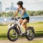 Electric Bike for Adults, 26" x 4.0 Fat Tire Ebike, 1100W Peak Motor Torque Sensor Electric Mountain Bike, 32MPH Electric Bicycle with 52V 20AH Battery, 7 Speed, Hydraulic Brake, UL Certified - Image 7