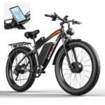 Electric Bike for Adult, Peak 3000W Dual Motor Ebikes, 23Ah/48V Electric Bike 36MPH Fastest Ebike, 90 Miles Electric Bicycle, 26x4.0 Fat Tire E Bikes for Men, Dual Hydraulic Disc Brake, 7 Speed Gears
